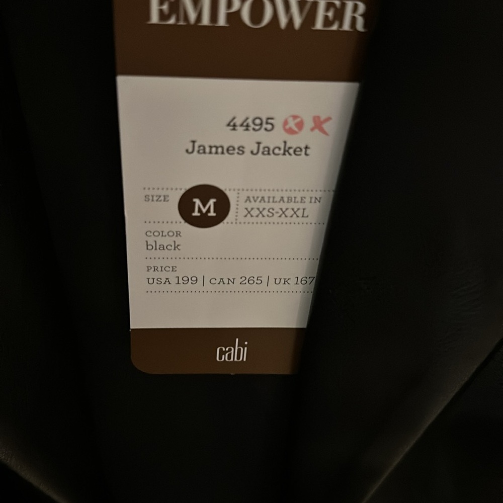 Cabi Fall 23 James Jacket M - Picture 4 of 4